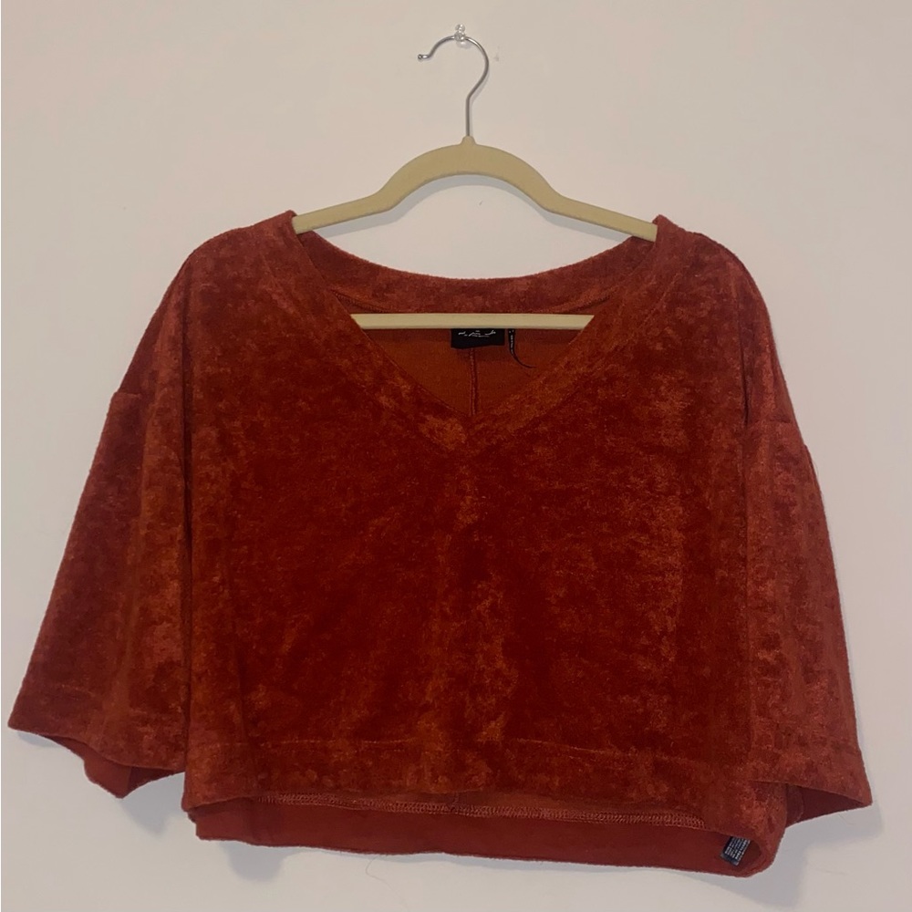 Urban Outfitters Terry Cloth Crop Top